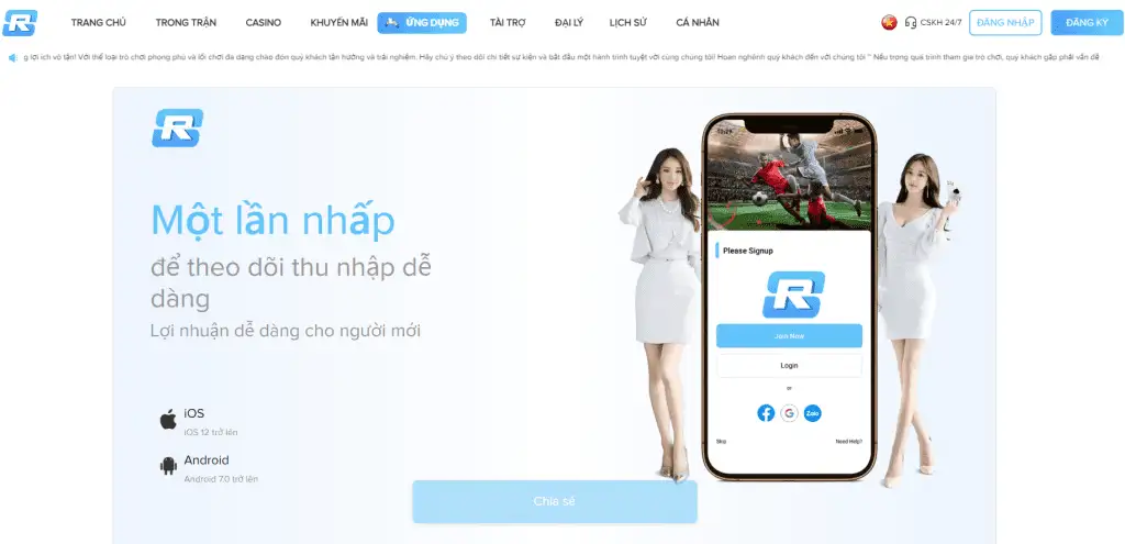 tải app rs8 trên di dộng hiện nay