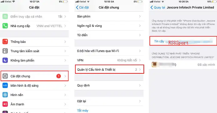 Hướng dẫn Cài đặt app khi tài về dễ hiểu nhất